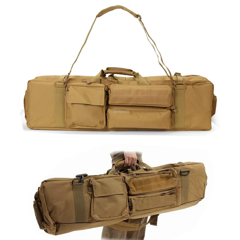 

Military Tactical Rifle Bag M249 Hunting Shooting Carrying Bag Backpack Nylon Airsoft Paintball Shooting Rifle Bag Pouches