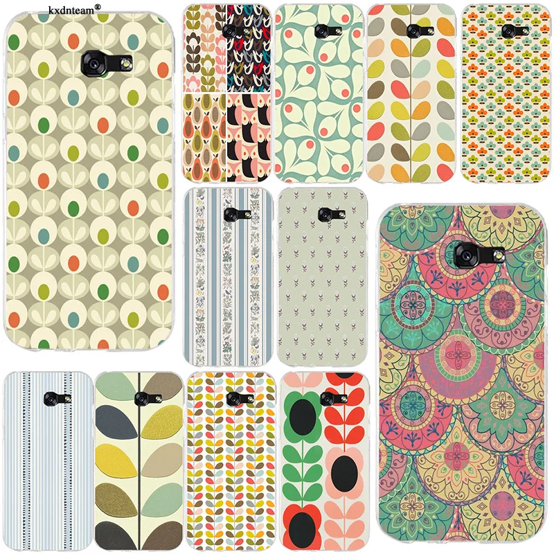 Уникальный мягкий чехол для телефона Orla Kiely Art Poster из ТПУ samsung Galaxy Note 2 3 4 5 8 S2 S3 S4 S5 Mini