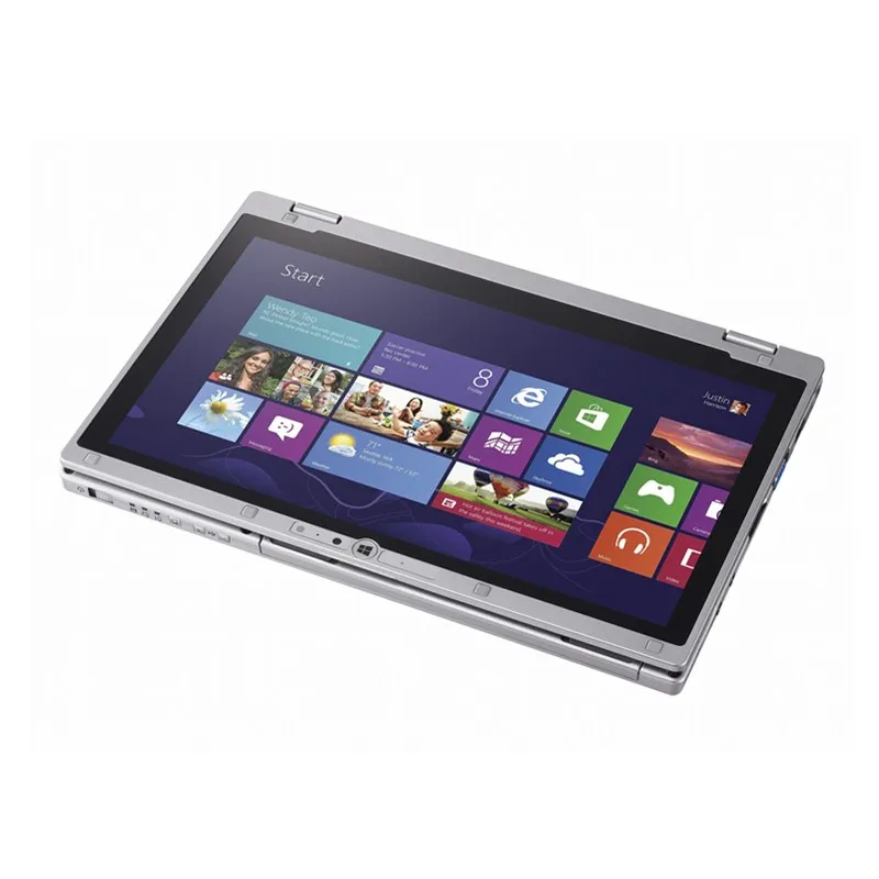 2021 Used CF-AX3 CF AX3 Laptop Diagnostic PC Touch with I5 4200U 4GB Screen 360 Fold win10 for Star C4 C5 Icom next A2 |