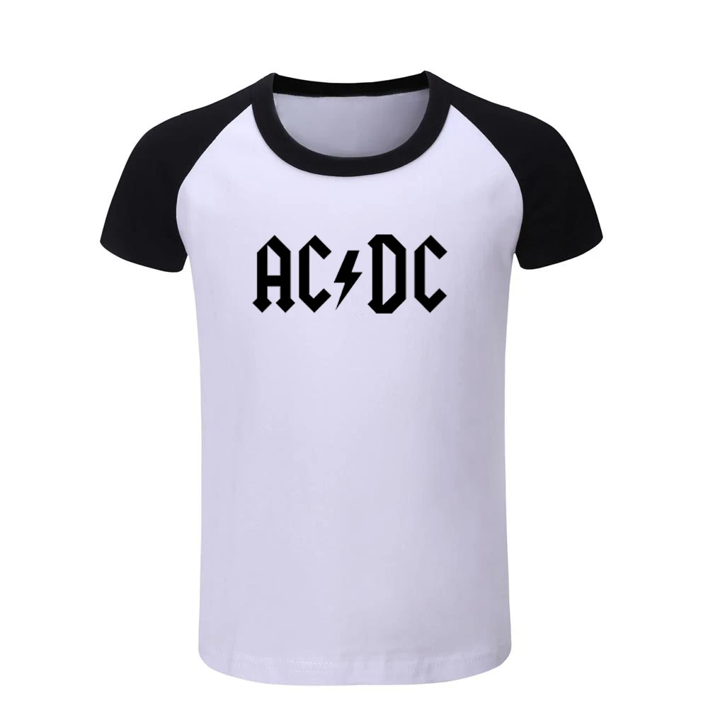 Рок-Группа ACDC Blur Music U2, альтернативная рок-группа, детские футболки, детские футболки с графическим принтом, Рождественский подарок с коротким рукавом - Цвет: JeKCB202D