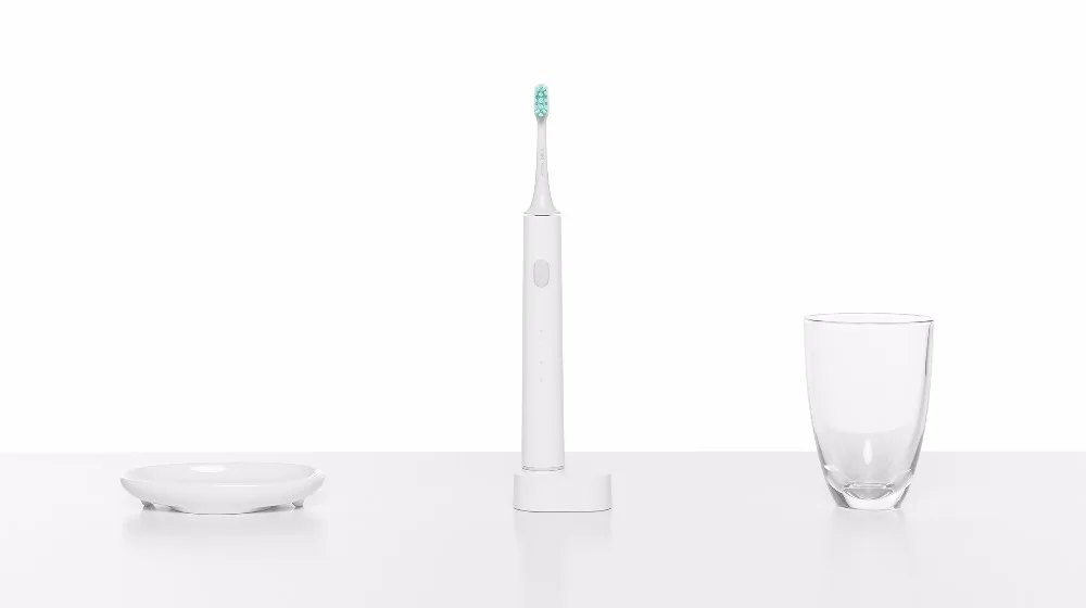 Xiaomi Mijia Smart sonic электрическая зубная щетка с управлением через приложение ультра звуковая зубная щетка IPX7 Водонепроницаемая USB Беспроводная зарядка