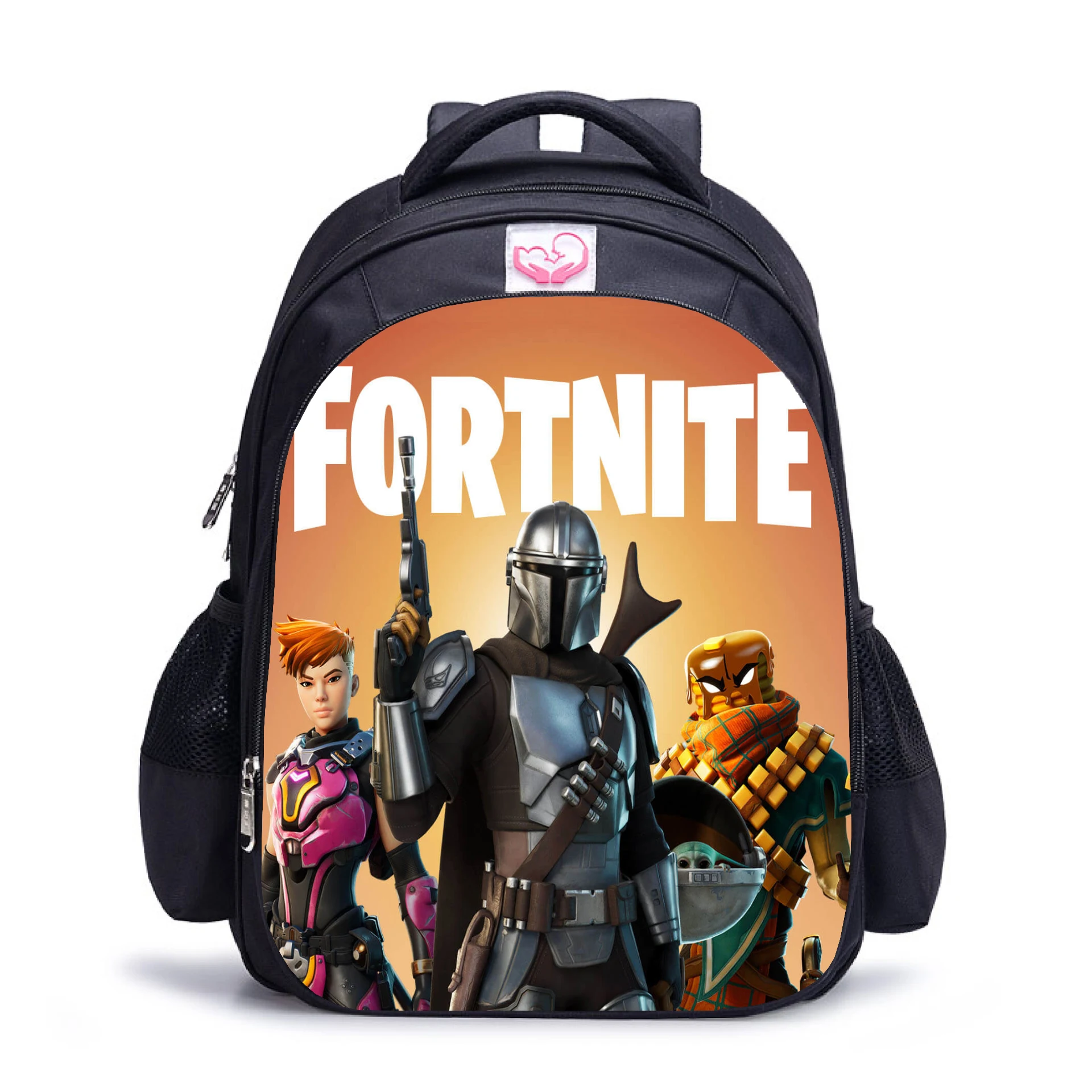 Fortnite School Bags Fashion Games Mochila Battle School Bags boys Girls Laptop 16inch Backpack