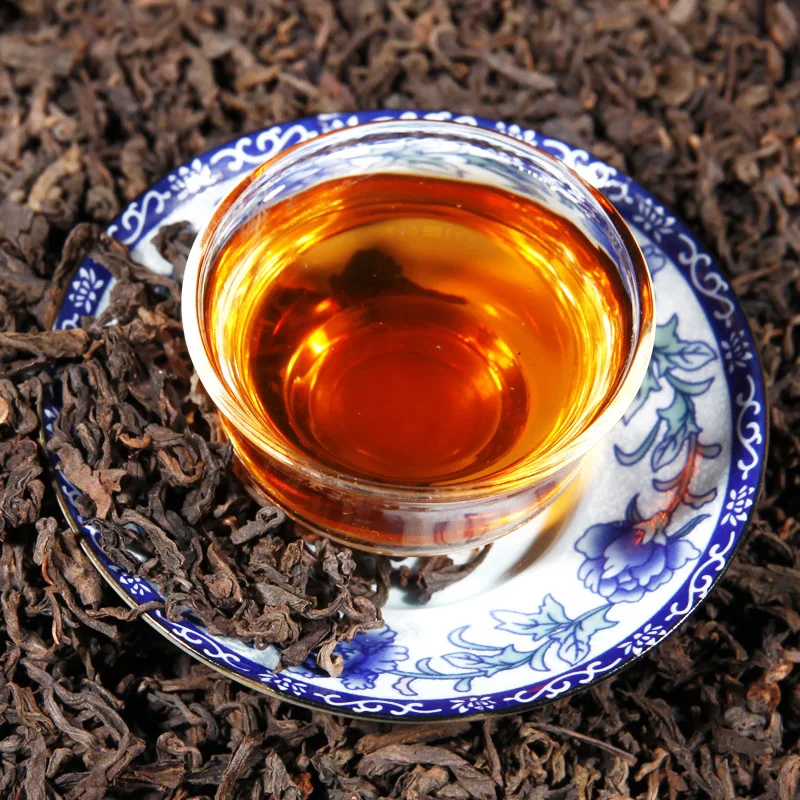 250 г Китай Юньнань 2006 Jishun Hao Chen Nian приготовленный спелый чай пуэр Зеленая пища для здоровья похудения