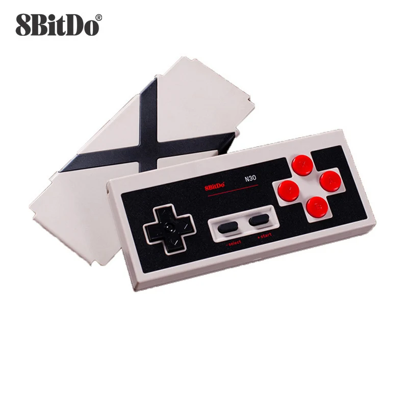 

8BitDo N30 Black/N30 NS Wireless Bluetooth Game Controller Gamepad for Switch Game Support Turbo Bluetooth Gameing Controller