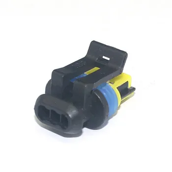 

5/10sets 3pin delphi autoplastic waterproof wire harness cable connector