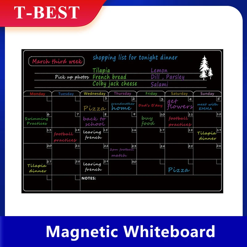 Magnetic Dry Erase Board Calendar For Refrigerator Theheer magnetic-dry-erase-board-calendar-for-refrigerator-theheer
