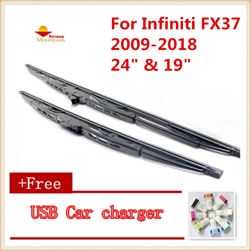 Стеклоочиститель автомобиля u-типа универсальный для Infiniti FX37(2009-), размер: 2"+ 19"
