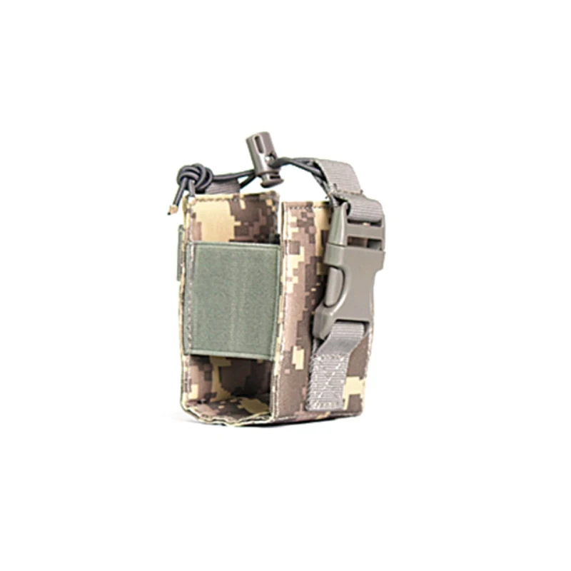 ACU Тактический Molle Чехол для домофона Molle Чехол система крепления интерфон Радио Чехол рация Спорт на открытом воздухе охотничьи сумки - Цвет: ACU