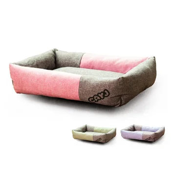 

Kennel warm candy color pet nest sofa bed cat Teddy dog Mat, Pet Dog Cat Puppy Kitten Doggy WARM AND Linen Stitching 23 OctO4