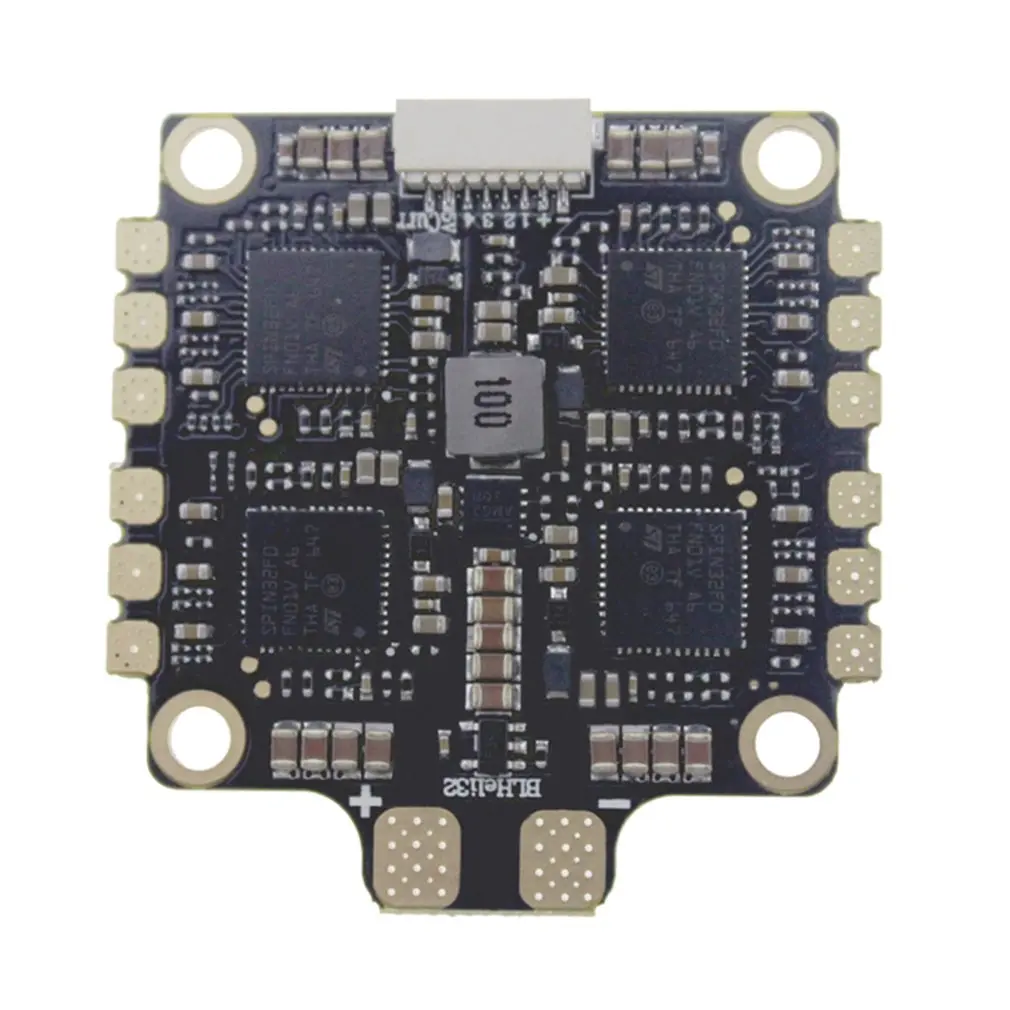 HAKRC ESC 4-в-1 50A с диагональю экрана 3-6S BLHeli_32 5V 3A BEC Dshot1200 мини Размеры ESC для DIY небольшой гоночный Дрон с видом от первого лица с отводом тепла