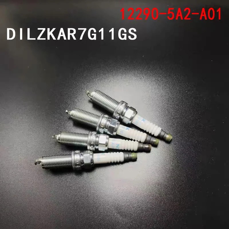 4 шт 12290-5A2-A01 DILKAR7G11GS 91578 иридиевая Свеча зажигания для Honda Accord Civic Acura ILX 12290 5A2 A01 DILKAR7G-11GS