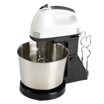 

Cream Whipping Machine 220v 7 Speed Electric Food Mixer Table Stand Cake Dough Mixer Handheld Egg Beater Cookware Egg Tools
