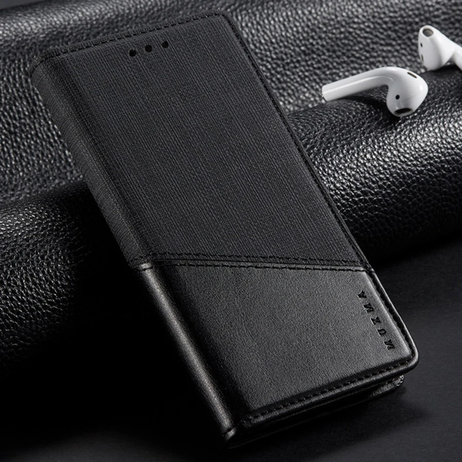 2021 M32 RFID Blocking Leather Wallet Case for Samsung Galaxy Luxury Flip Magnetic Shell M 32 Cover | Мобильные телефоны и