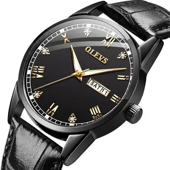 

New fashion trending waterproof quartz man's Watch with calendar