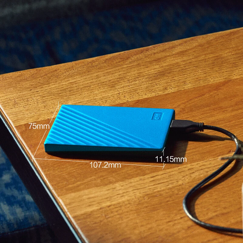 WD My Passport внешний жесткий диск USB 3 0 1 ТБ 2 4 5 портативный зашифрованный мобильный