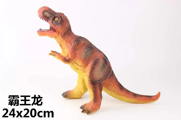 Стиль Мягкий Silcone звук делая модель динозавра игрушка Стегозавр Ankylosaurus T-Rex модель динозавра игрушка
