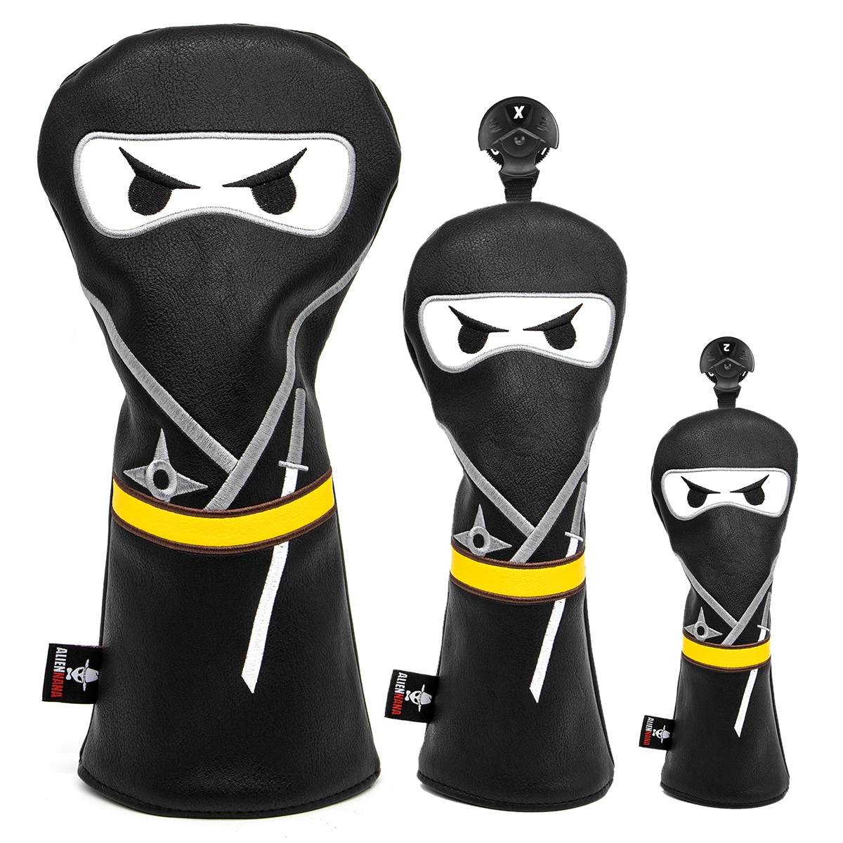 Golf Club Head Covers Driver Fairway Hybird Blade Putter Mallet