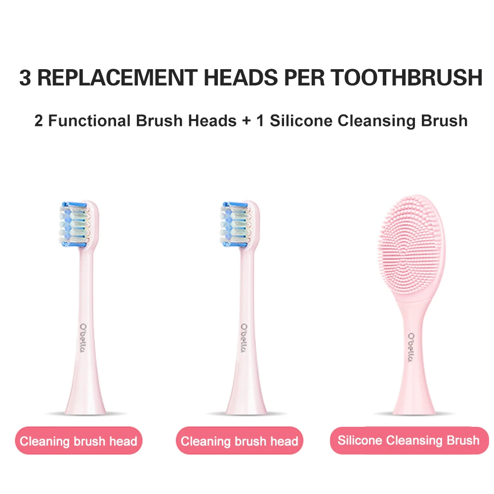 O'bella T10 Electric Toothbrush USB Rechargeable Sonic Electrric Toothbrush Upgraded Ultrasonic Toothbrush Face brush O'bella T10 Electric Toothbrush USB Rechargeable Sonic Electrric Toothbrush Upgraded Ultrasonic Toothbrush Face brush