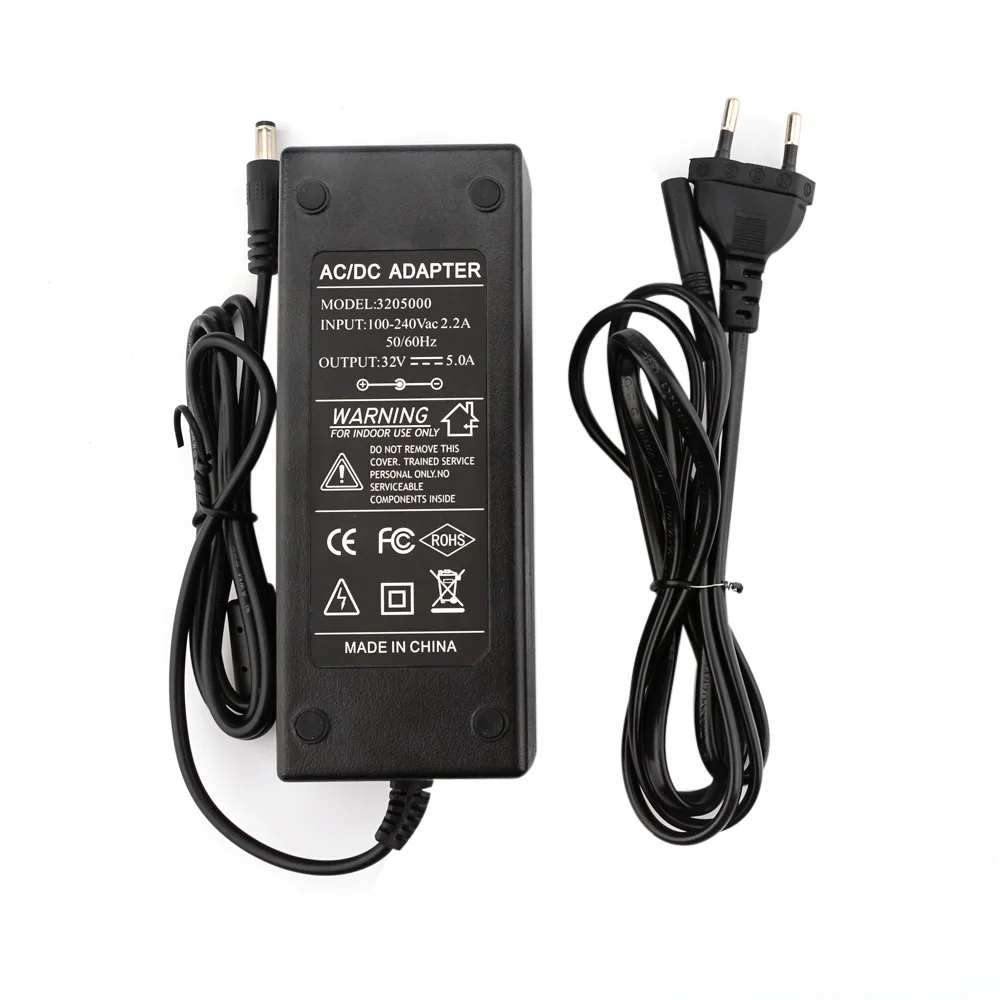 Plugue da ue Fonte para Tas5613 Adaptador Aiyima 5a Eua Plug 5.5x2.5 mm Poder Carregador Tpa3255 Tda7498e Amplificador 32v Ac100v-240v Dc32v - Image 6