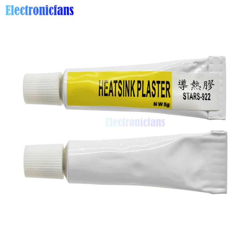 5 шт. вязкая силиконовая паста для охлаждения процессора|heat glue|heat pasteheat compound |