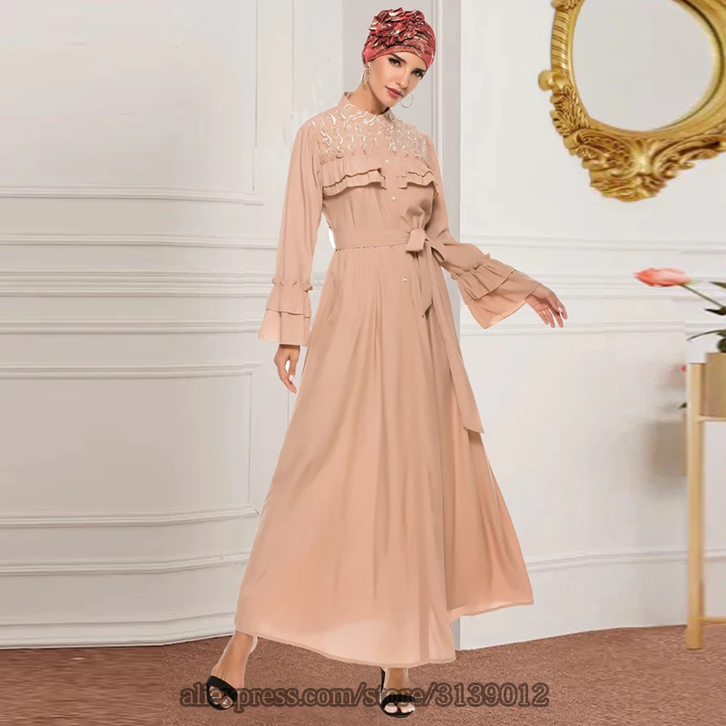Кафтан Дубай абайя турецкий мусульманский хиджаб платье кафтан Maroc Kleding ислам одежда для женщин платья Djellaba Baju мусульманский Wanita