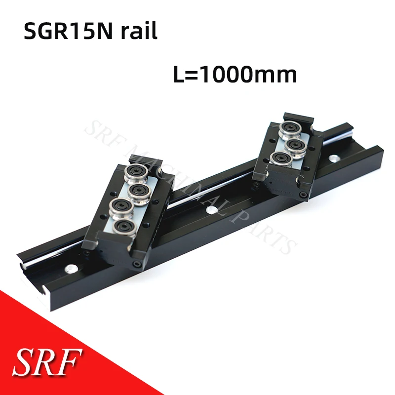 

44mm width Aluminum Square Roller Linear Guide Rail SGR15N Length=1700mm with SGB15N bearing slide block for CNC