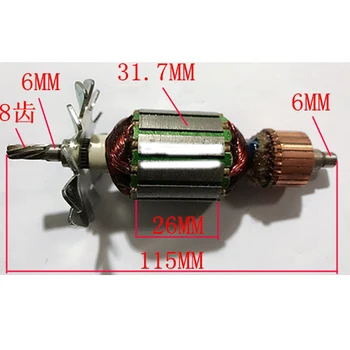 

AC220-230V Armature Rotor Anchor Replacement for Makita Hand Drill 6501 Rotor Power Tool Repair Spare Parts