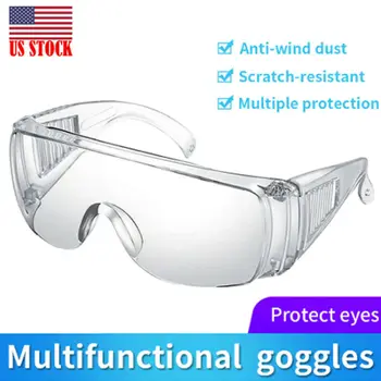 

FedEx Fast Ship 100pcs Safety Full Face Protective Cap Anti-Fog Face Shield Hat Outdoor Splash-Proof