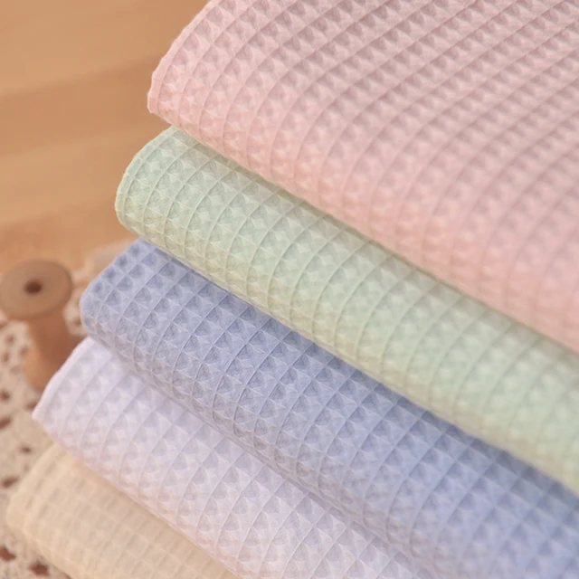 Puha Gofriszövet, 8 Színű Sorozat, Barkácsolás Foltvarrás És Varrás Alvás, Fürdőköpenyek, Párnahuzat, Párna Anyag Baba Gyermekek Számára