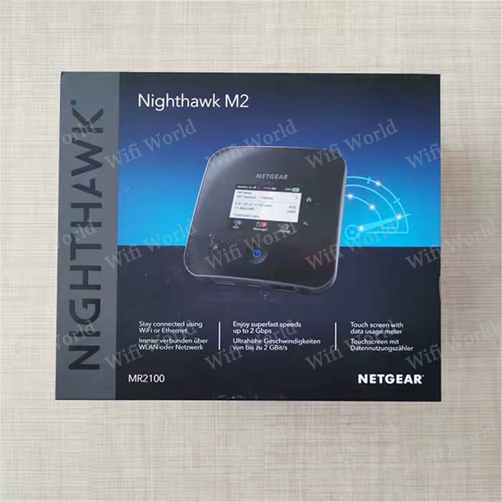 Разблокированный Netgear Nighthawk M2 MR2100 cat20 4GX гигабит 4G 2 Гбит/с 5CA мобильный 2000 Мбит/с Wi-Fi точка доступа