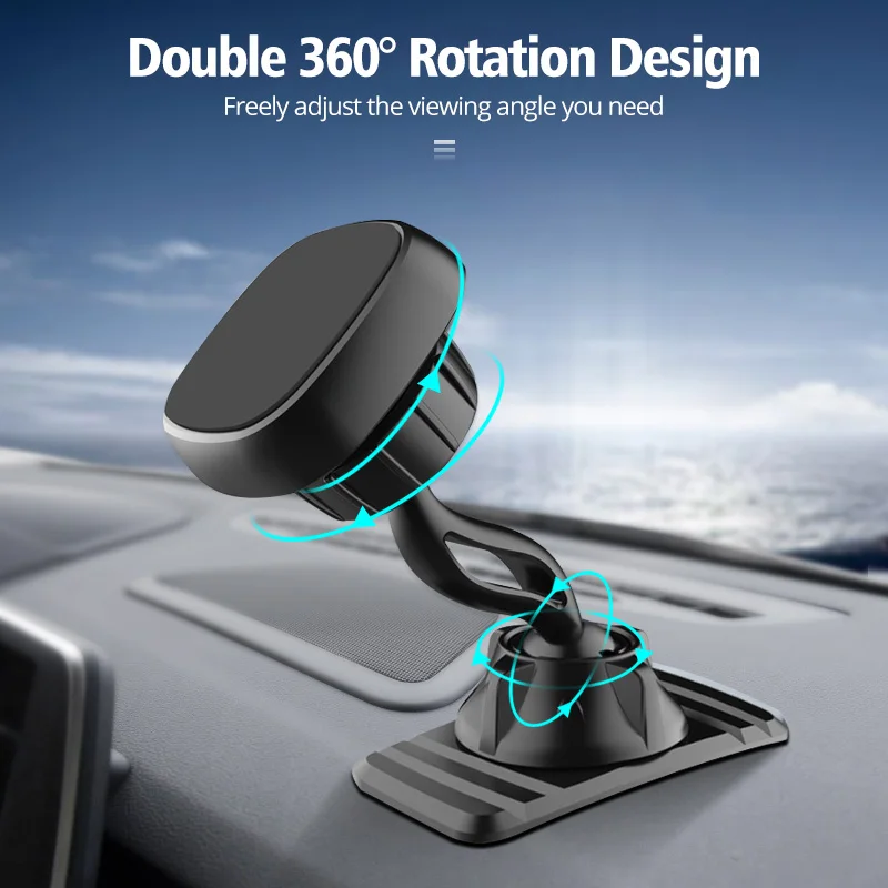 flexible phone holder Universal Car Air Vent Clip Upgrade 17mm Ball Head for Magnetic Car Phone Holder Gravity Support Stand Mount Car Charger Bracket wireless charging stand for iphone and apple watch