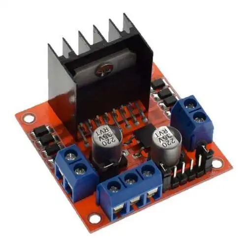 Стабильный двойной H Мост 5 В DC шаговый двигатель контроллер платы модуль Arduino L298N