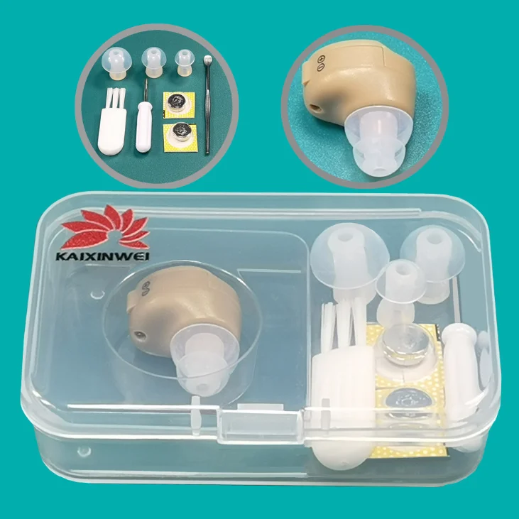 הזול ביותר! 1PCS 2PCS אוזן מכשיר שמיעה Audiphone קול מגבר קול לחרשי זקן להקשיב מוסיקה שיחות צפייה בטלביזיה מכשירי שמיעה