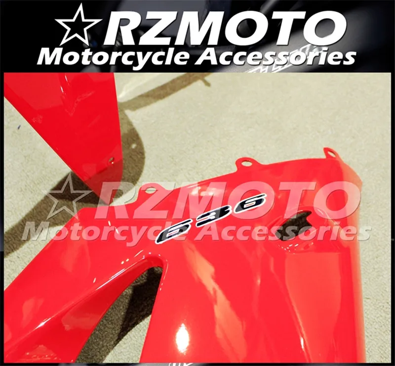 Мотоциклетный обтекатель abs Подходит для Kawasaki ZX6R 636 ZX-6R 2003 2004 корпусные детали пресс-форм Магазин № 0350