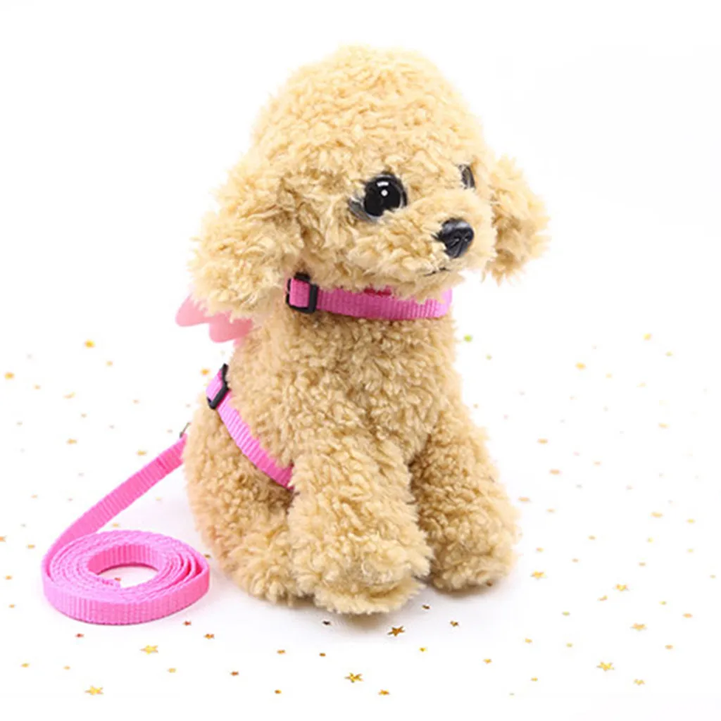 Multi-color Practical Pet Dog Harness chihuahua Pet Cat Dog Puppy Cat Angel Wings Vest Chest Straps Belt Adjustable new#30