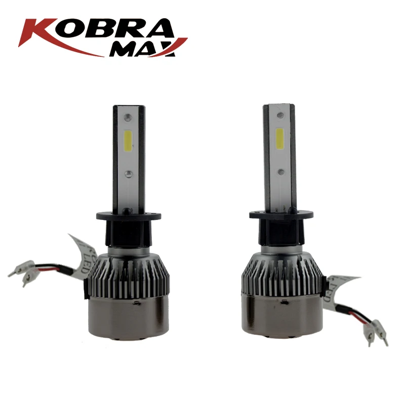 KobraMax R6 светодиодные лампочки для H1 H3 H4 H7 H11 9005 9006 9012 авто Замена Фонарь налобный фонарь автомобильные аксессуары