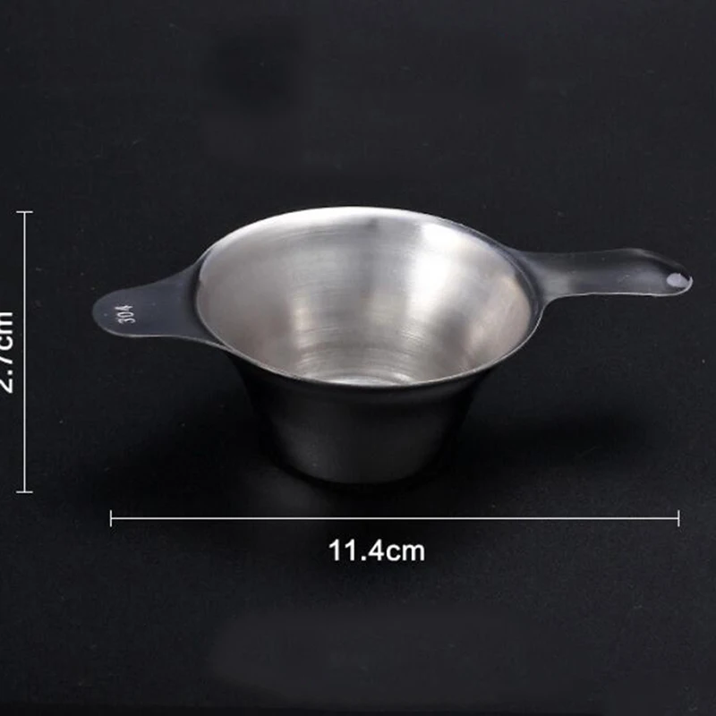 1PC Tea& Coffee Kitchen Accessories Stainless Steel Tea Strainer Fine Mesh Chinese Kungfu Tea Leaf Funnel Filter