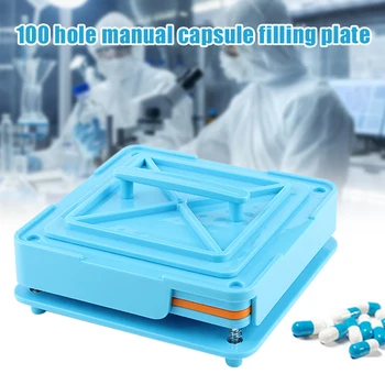 

Capsule Plate 100-hole Capsule Filling Device Can Be Equipped with Manual Filling Machine with Powder Blocking Plate UD8