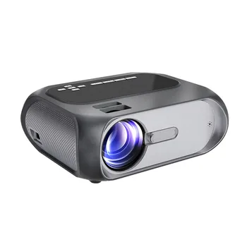 

TOPRECIS T7 LCD Projector Protable EU Projector Beamer Home Theater Phone Same Screen Wireless WiFi LED Video Movie Projector