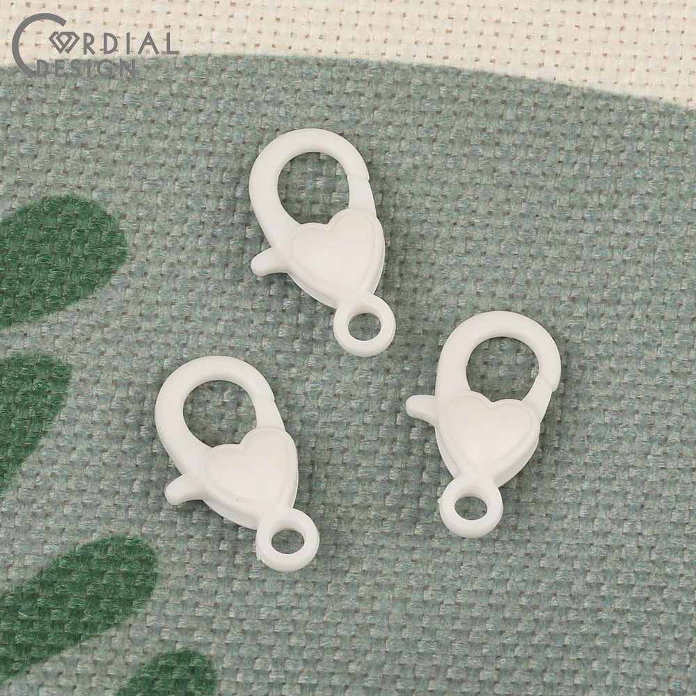 Cordial Design 20Pcs Acrylic Lobster Clasp/DIY Making/Jewelry Findings & Components/Hand Made/Clasps & Hooks/Jewelry Accessories - cordial
