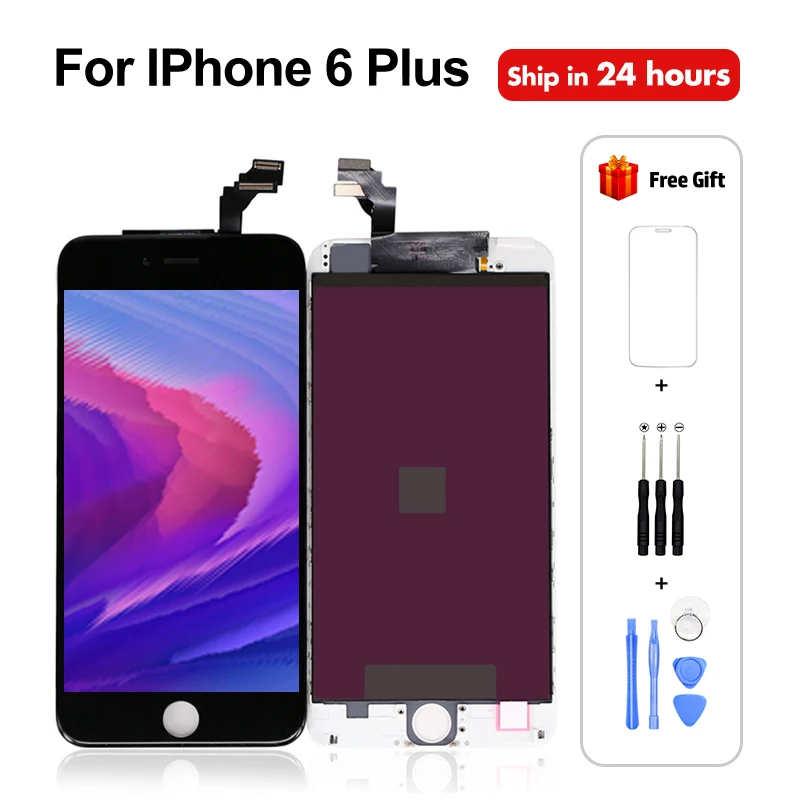 Для iPhone 5G 6G 6S plus 8 ЖК-дисплей сенсорный экран дигитайзер дисплей в сборе стекло для