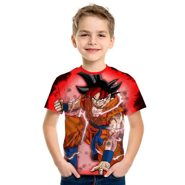 Nueva camiseta de la bola del Dragn de la storieta del verano de - Цвет: NT-480