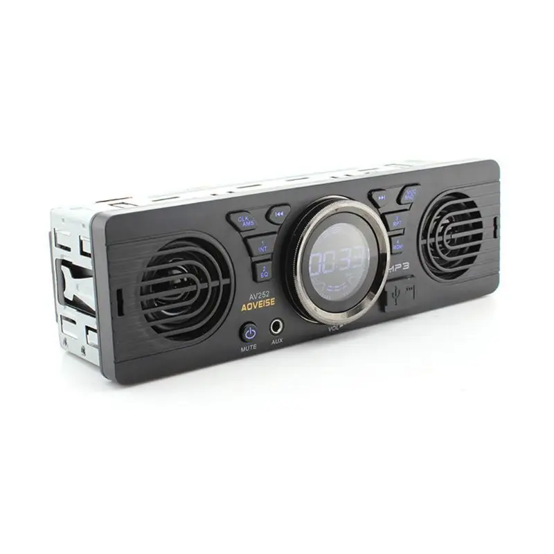 Автомобильный MP3 плеер 12 В 2 динамика стерео FM Bluetooth 1 USB/TF - Цена: 1 442,50 руб.