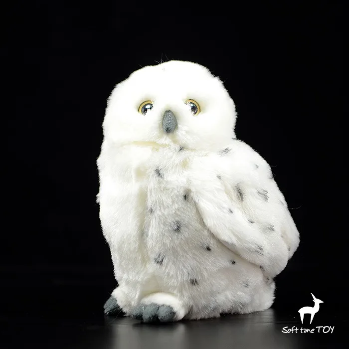 Плюшевые снежные Совы Bubo scandiacus мягкие животные игрушки Детский подарок|Мягкие