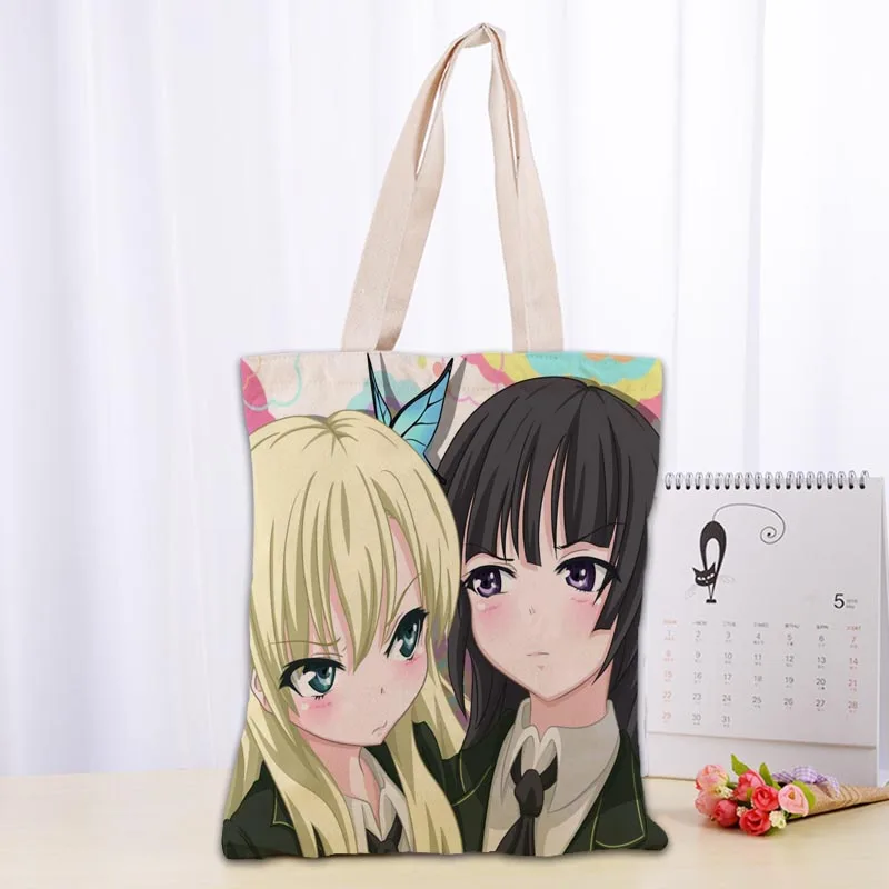 Boku Wa Tomodachi Ga Sukunai Tote Bag Cotton Cloth Shoulder Shopper Bags for Women Eco Foldable Reusable Shopping 0913 | Багаж и сумки