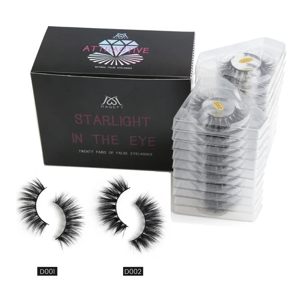 

8/20Pairs 3D Mink Eyelashes Wholesale Handmade Lases 9 Styles Lashes Natural False Eyelashes Makeup Cilios Reusable In Bulk