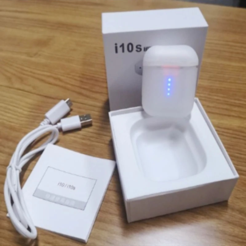 i10S tws I10 tws i10s tws Беспроводная зарядка Поддержка bluetooth наушники супер бас звук PK I100 I80 - Цвет: i10S tws