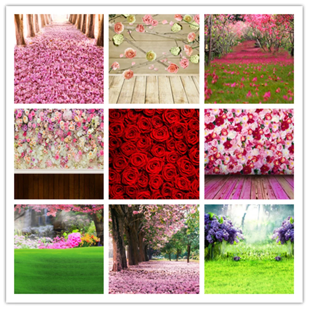 

ZUOCHEN Flower wall simulation photography background cloth rose wedding party arrangement