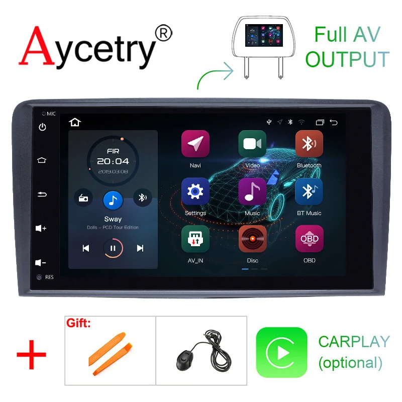 Android 10 DSP ips автомобильный мультимедиаплеер dvd gps видео для Audi A3 8P S3 2003-2012 RS3 Sportback Автомагнитола fm no 2 din головное устройство