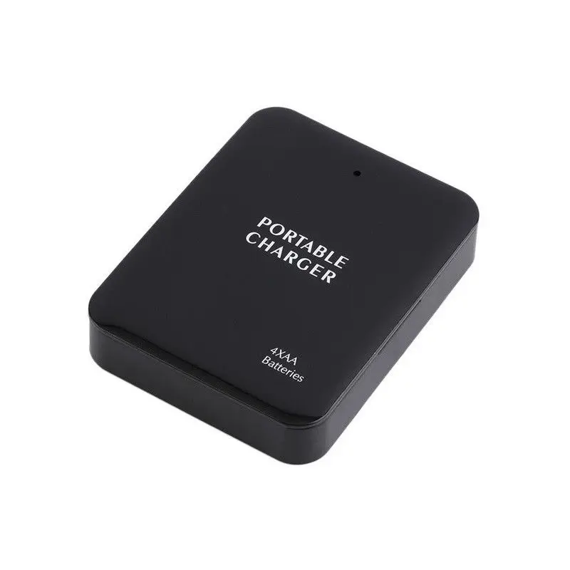 Портативный 4 слота перезаряжаемый AA USB зарядное устройство для аккумулятора зарядное устройство s для батареек AA аварийная мощность мобильного телефона зарядная коробка